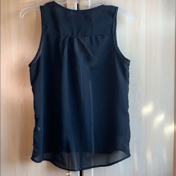 NEW Fashion Web Women’s Solid Black Blouse M - Picture 5 of 5